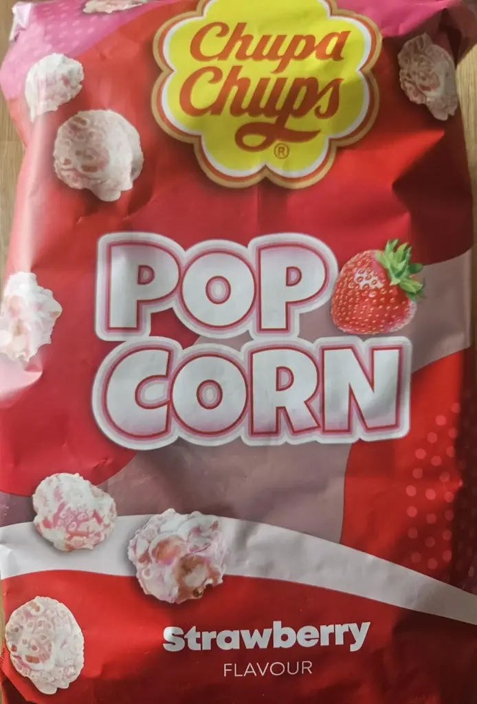 Pop corn Chupa Chups fraise (sachet 110 gr)