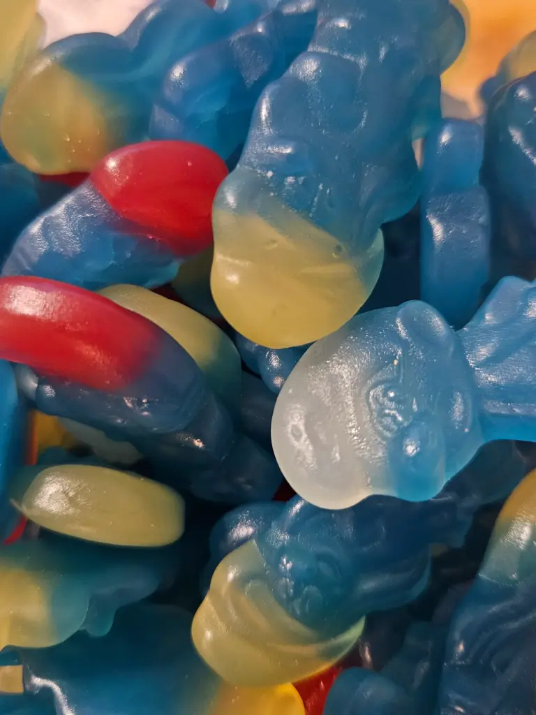 Schtroumpf belge (vendu par 100 gr)