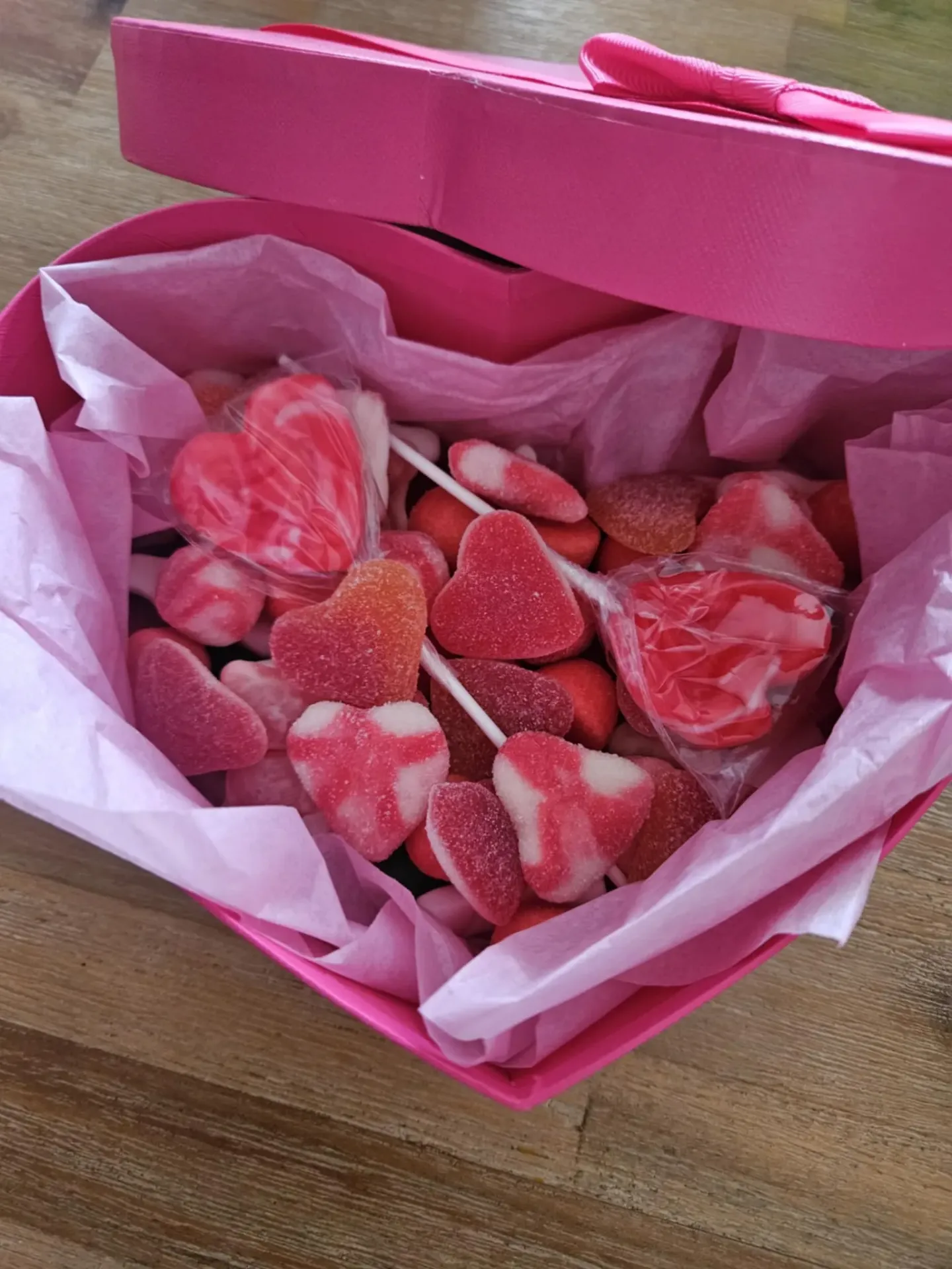 Box saint Valentin (environ 350gr)