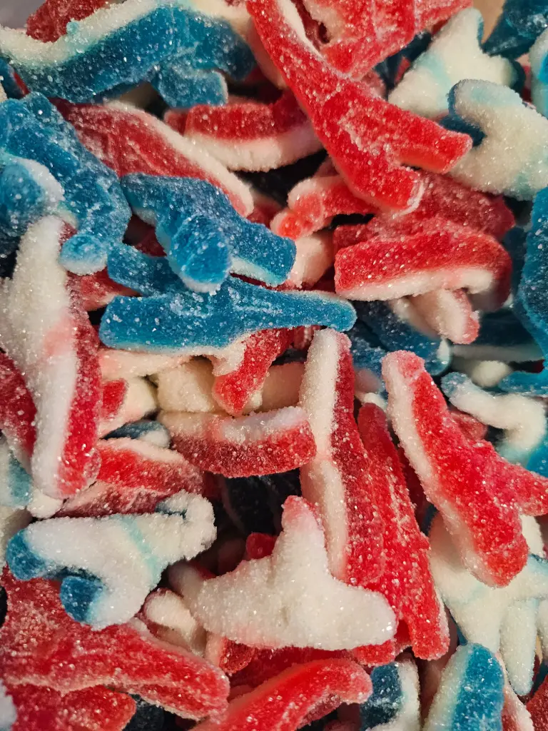 Tour Eiffel acidulé (vendu par 100gr)