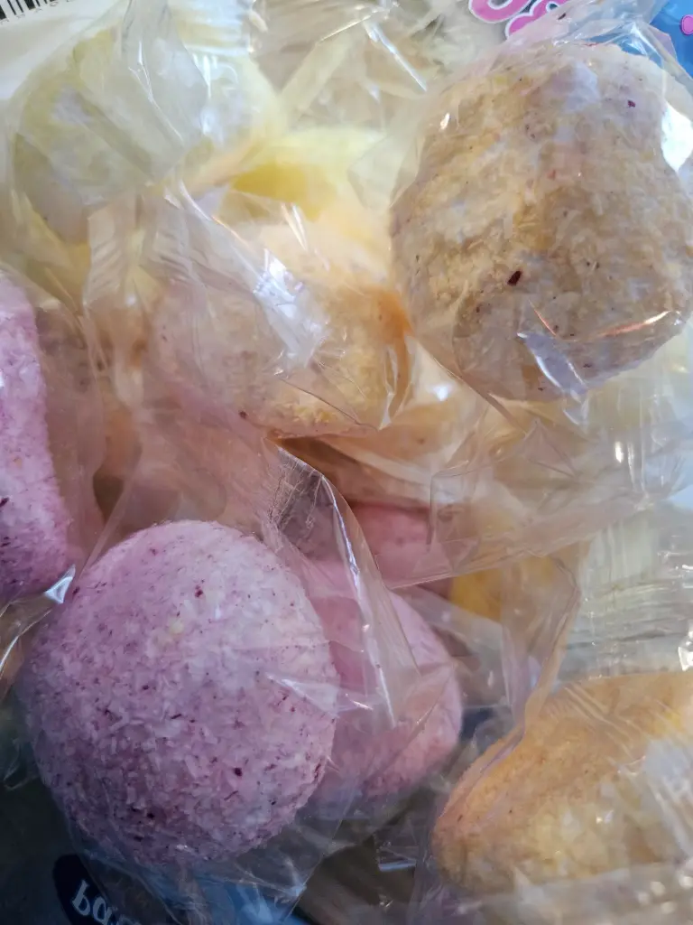 Boules coco (vendu à l'unité)