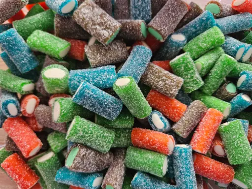 Bâtons citriques mix acidulé (vendu par 100gr)